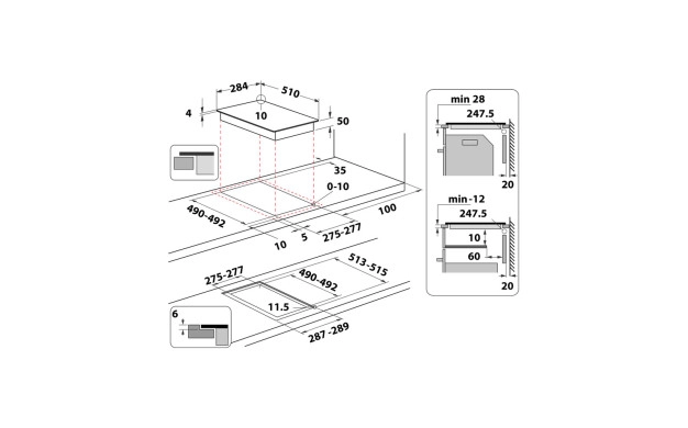 Whirlpool WS Q0530 NE – компактен 30 см индукционен плот